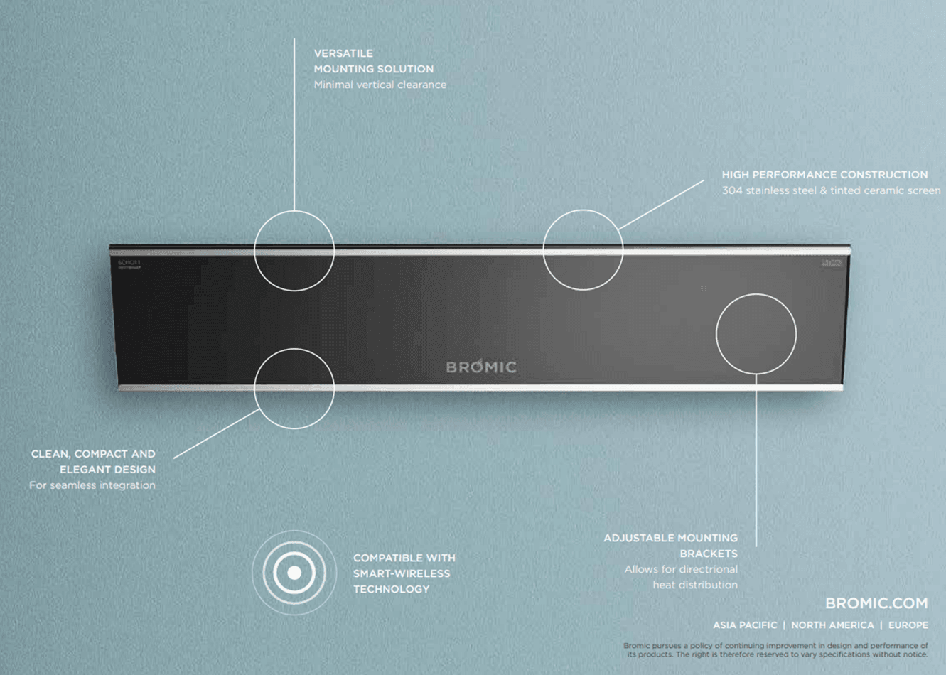 Bromic Platinum Electric Smart™ Heater - Bromic by Garden House Design