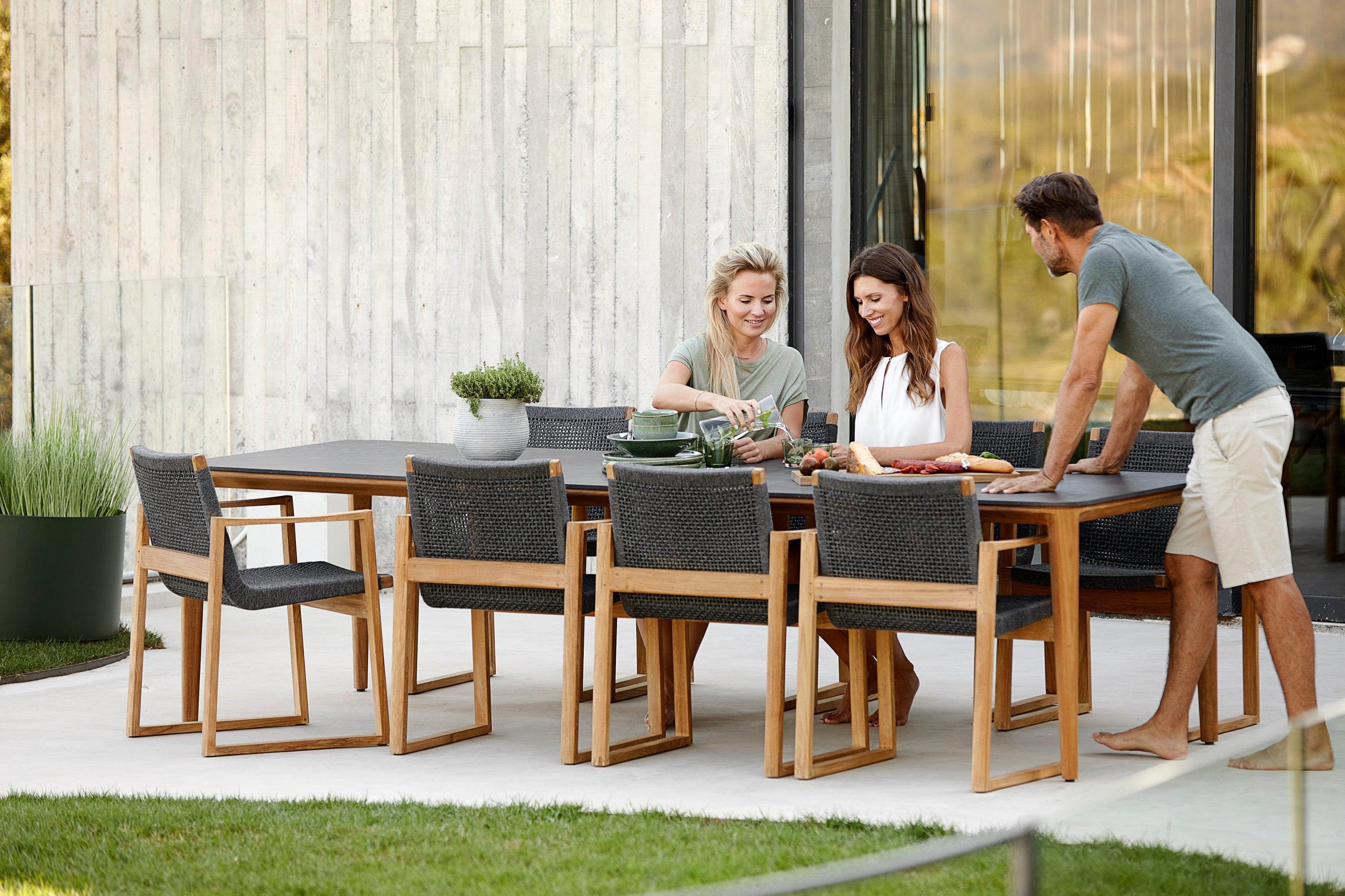 Outdoor deals cane table