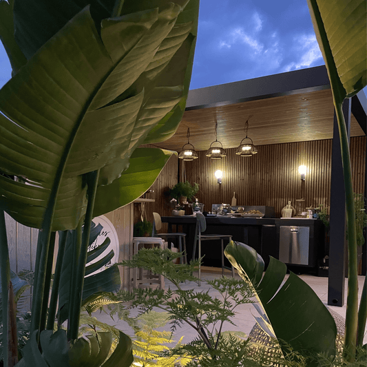 Maluwi Canopy & Agher Kitchen Combo - Garden House Design