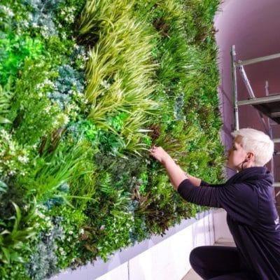 Vistafolia Faux Green Wall Fixing Kits - Garden House Design