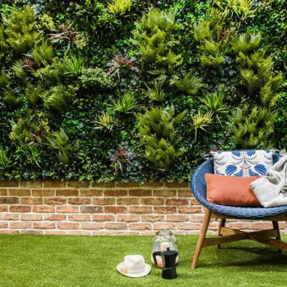 Vistafolia Faux Green Wall Panels - Garden House Design